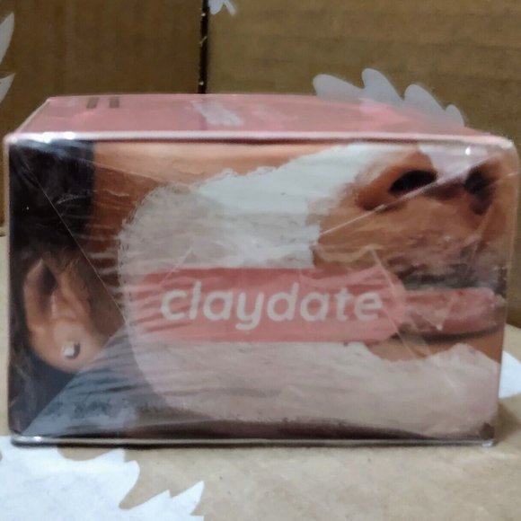 Dew of the Gods Claydate Hya-activated Pink Clay Mask 4.2oz MSRP $42 ~ New Box - Picture 5 of 7